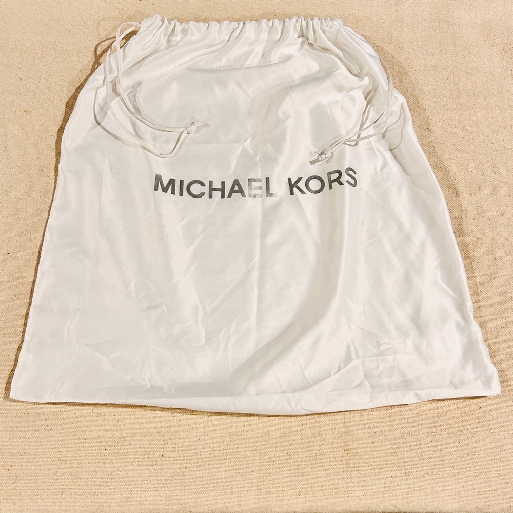 Michael Kors dust bag white drawstring